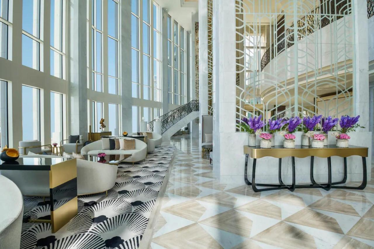 Wyndham Grand Doha West Bay Beach Екстериор снимка The lobby of the hotel